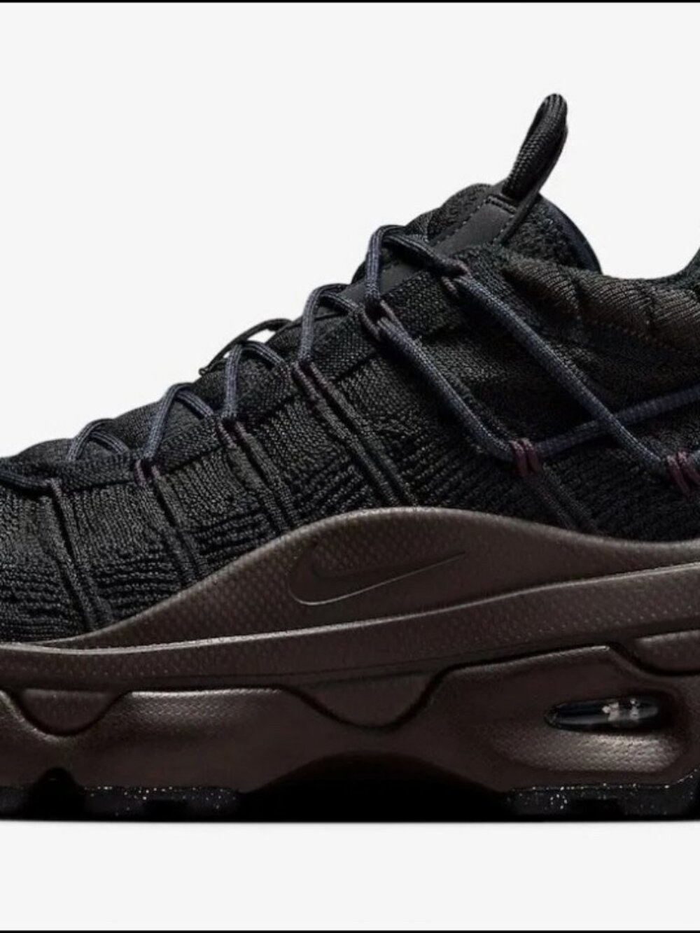 Nike Women Air Max Flyknit Venture Black Velvet 11 Women / 9.5 Men FD2110-001